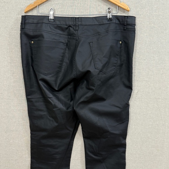 ASOS Denim Wax Coated Gold Chain Jeans 14 - Picture 6 of 12